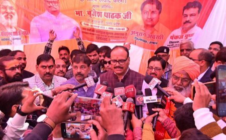 विपक्ष को आगामी चुनावों में अपनी हार दिख रही इस लिए कर रहे SIR का विरोध - ब्रजेश पाठक